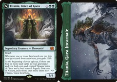 Titania, Voice of Gaea // Titania, Gaea Incarnate - Foil