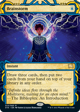 Brainstorm (013) - Foil Etched