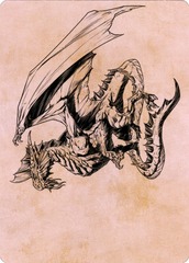 Ancient Silver Dragon (47/81) Art Card