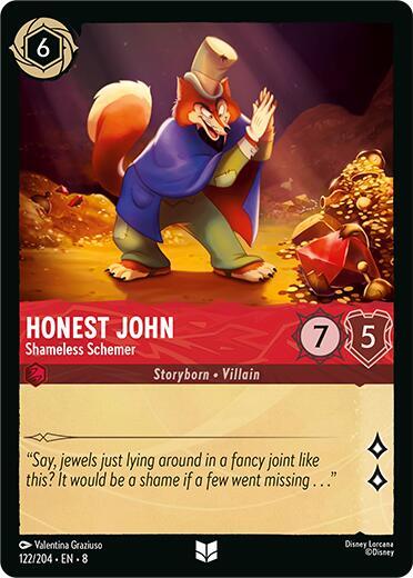 Honest John, Shameless Schemer (0122) - Cold Foil