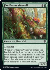 Floriferous Vinewall - Foil