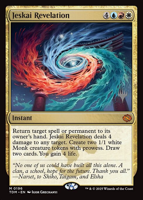 Jeskai Revelation - Foil