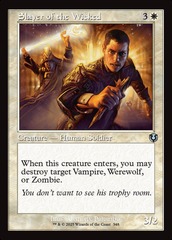 Slayer of the Wicked (0348) (Retro Frame) - Foil