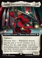Auron, Venerated Guardian (0130) (Extended Art) - Foil