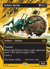 Debris Beetle (0530) (Borderless) - First Place Foil