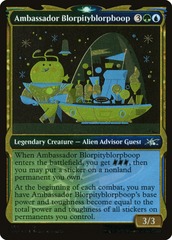 Ambassador Blorpityblorpboop (505) (Showcase) - Galaxy Foil