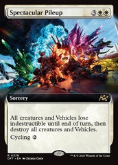 Spectacular Pileup (0378) (Extended Art) - Foil