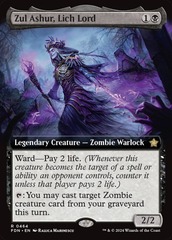 Zul Ashur, Lich Lord (0464) (Extended Art) - Foil