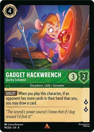 Gadget Hackwrench, Quirky Scientist (0099)