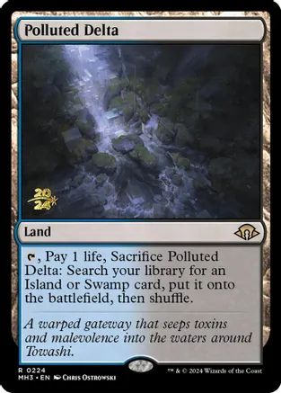 Polluted Delta (Prerelease) - Foil