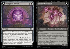 Visage of Dread // Dread Osseosaur - Foil