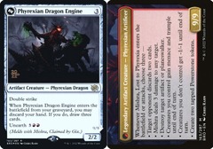 Phyrexian Dragon Engine // Mishra, Lost to Phyrexia (163) (Prerelease) - Foil