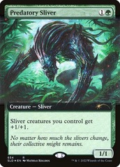 Predatory Sliver - Foil - Extended Art