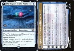 The Mightstone and Weakstone // Urza, Planeswalker (238) (Prerelease) - Foil