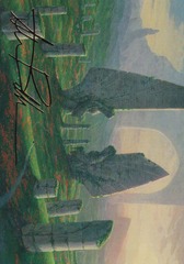 Monumental Henge (15/54) Art Card - Gold-Stamped Signature