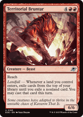 Territorial Bruntar - Foil