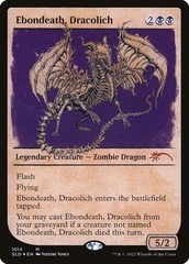 Ebondeath, Dracolich - Foil - Showcase