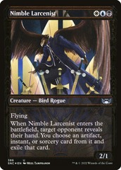 Nimble Larcenist (386) (Showcase) - Gilded Foil