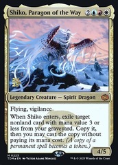 Shiko, Paragon of the Way (Prerelease) - Foil
