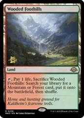 Wooded Foothills (Prerelease) - Foil