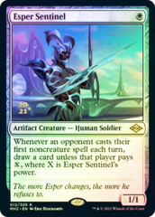 Esper Sentinel - Foil - Prerelease Promo