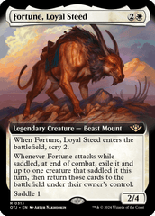 Fortune, Loyal Steed (0313) (Extended Art) - Foil