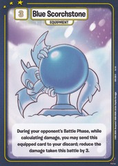 Blue Scorchstone (208) - Foil