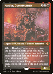 Kardur, Doomscourge - Foil Etched