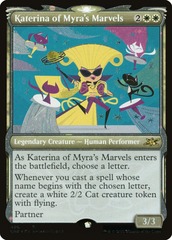 Katerina of Myra's Marvels (496) (Showcase) - Galaxy Foil