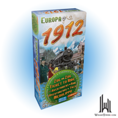 TICKET TO RIDE EUROPA 1912 EXPANSION