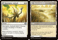 Razorgrass Ambush // Razorgrass Field - Foil