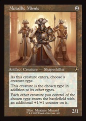 Metallic Mimic (0445) (Retro Frame) - Foil