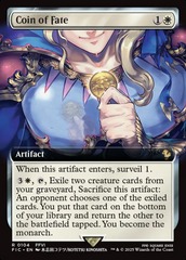 Coin of Fate (0104) (Extended Art) - Foil