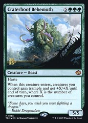 Craterhoof Behemoth (Prerelease) - Foil