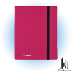 Binder Pro 9 Pocket Binder Hot Pink