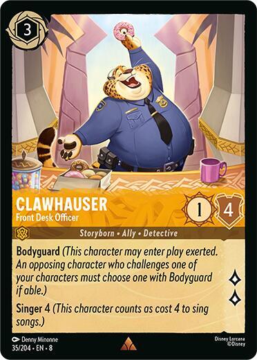 Clawhauser, Front Desk Officer (0035)