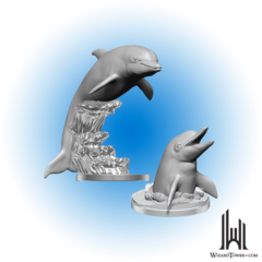 D&D Nolzur's Marvelous Miniatures: Dolphins