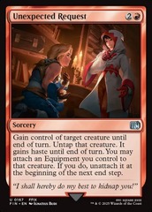 Unexpected Request - Foil