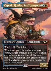 Captain Howler, Sea Scourge (0361) (Borderless)