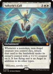 Valkyrie's Call (0449) (Extended Art) - Foil