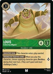 Louis, Endearing Alligator (0095) - Cold Foil
