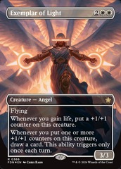 Exemplar of Light (0366) (Borderless) - Mana Foil