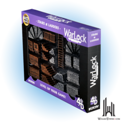 WARLOCK DUNGEON TILES STAIRS AND LADDERS