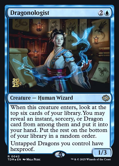 Dragonologist (Prerelease) - Foil
