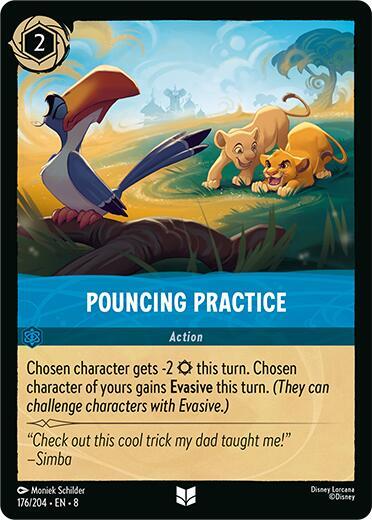 Pouncing Practice (0176) - Cold Foil