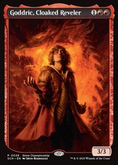 Goddric, Cloaked Reveler (0038) (Store Championship) (Textless)
