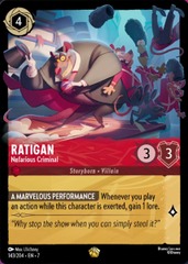 Ratigan, Nefarious Criminal (143/204) - Cold Foil