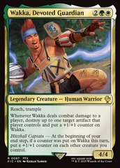 Wakka, Devoted Guardian - Surge Foil