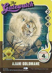 Ajani Goldmane (0745) (Reversible) (Showcase) - Foil