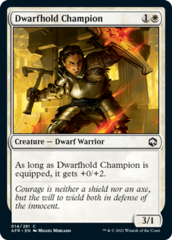 Dwarfhold Champion - Foil